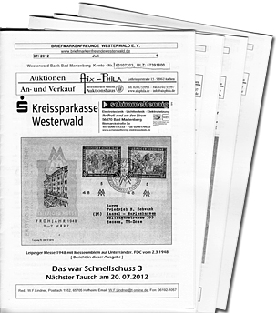 Vereinsmitteilung für Vereinsmitglieder