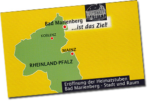 Vereinseigene Poststube von Bad Marienberg